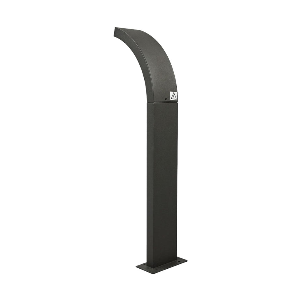 LED pullertlys Juvia antrasitt 60 cm nærbilde
