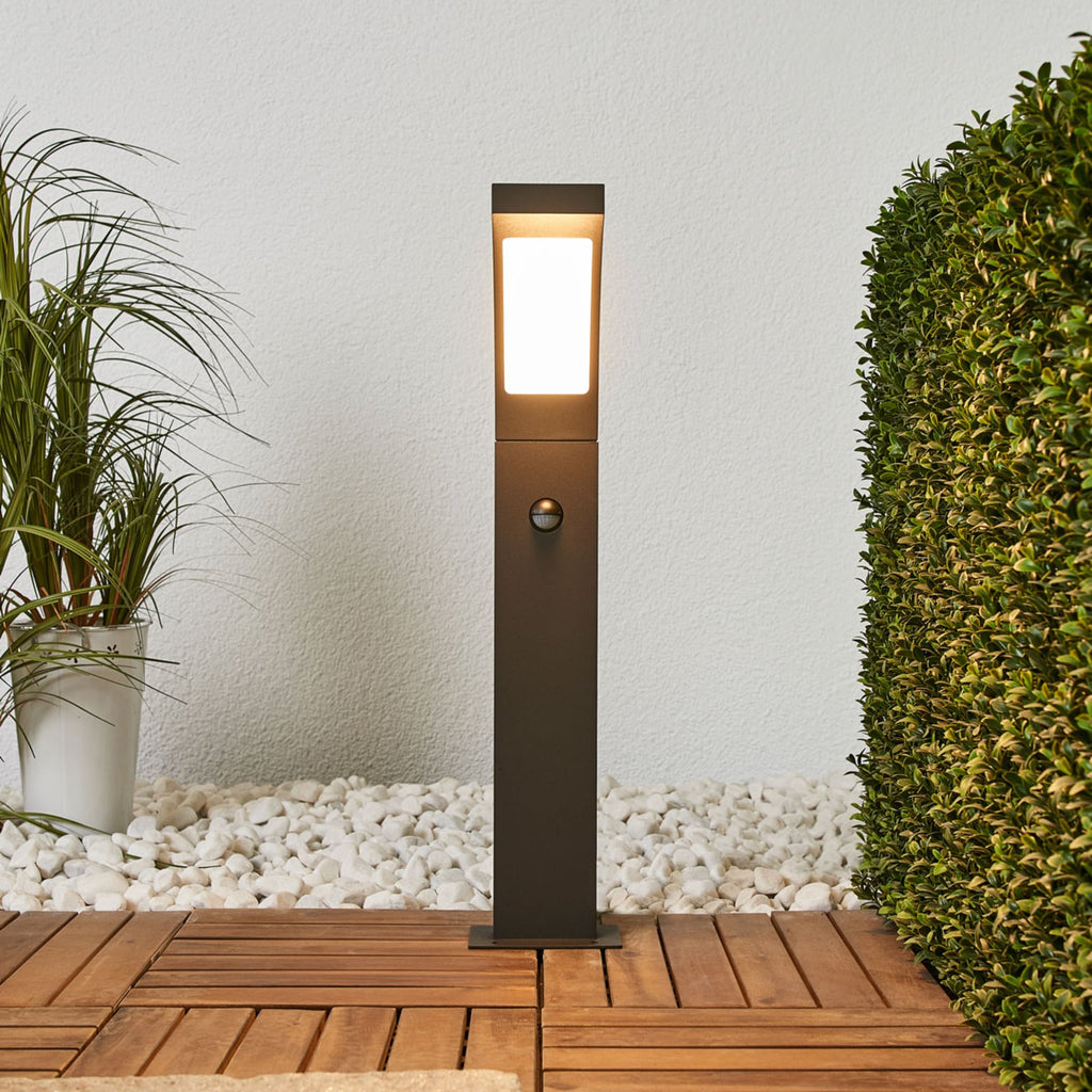 LED pullertlys Juvia med bevegelsessensor bakside