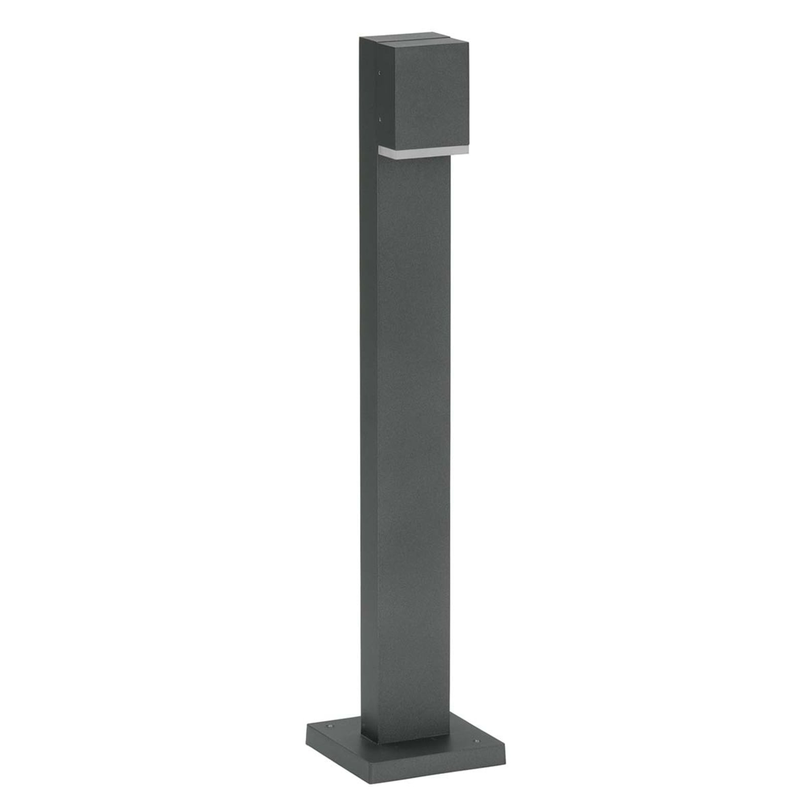 LED pullertlys Lexian antrasitt H70 cm 3W IP44 forfra