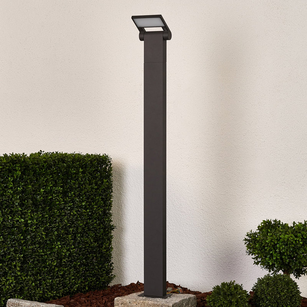 LED pullertlys Marius grafitt 100 cm IP54 bakside
