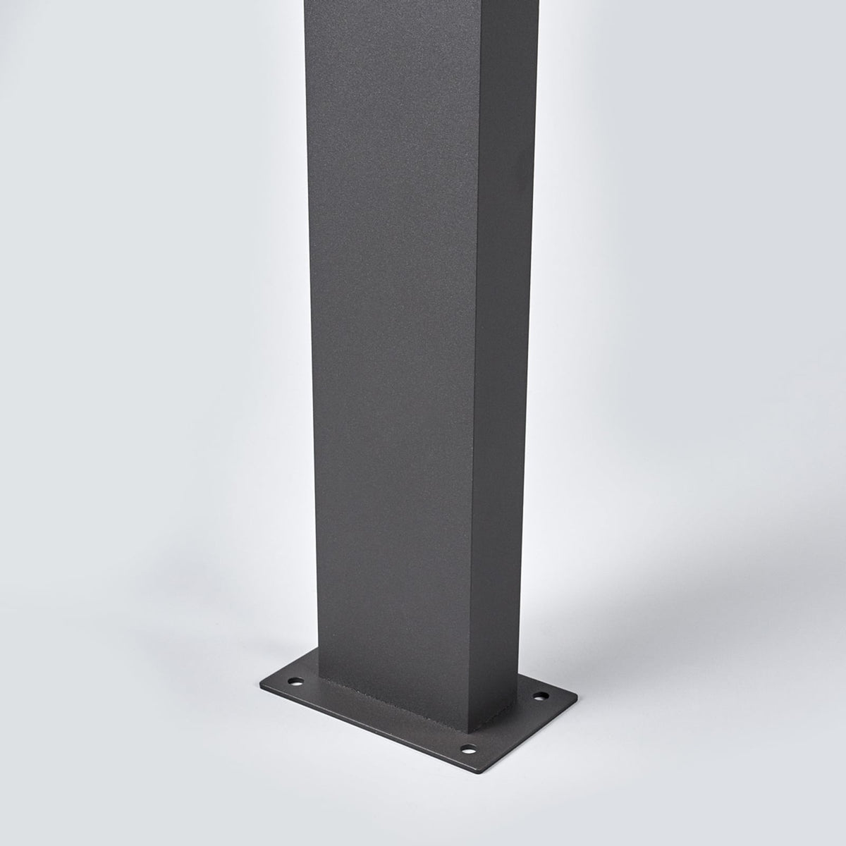 LED pullertlys Marius grafitt 100 cm IP54 sideprofil
