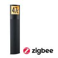 LED pullertlys Padea med bevegelsessensor Zigbee IP44 Paulmann forfra