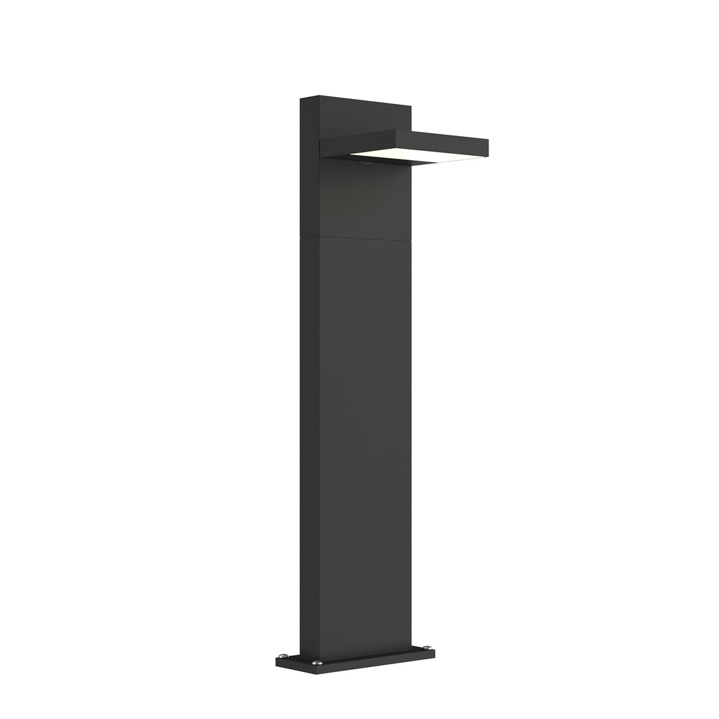 LED pullertlys Silvan grafitt aluminium 65 cm IP65 lysdetalj