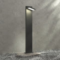 LED pullertlys Silvan grafitt aluminium forfra