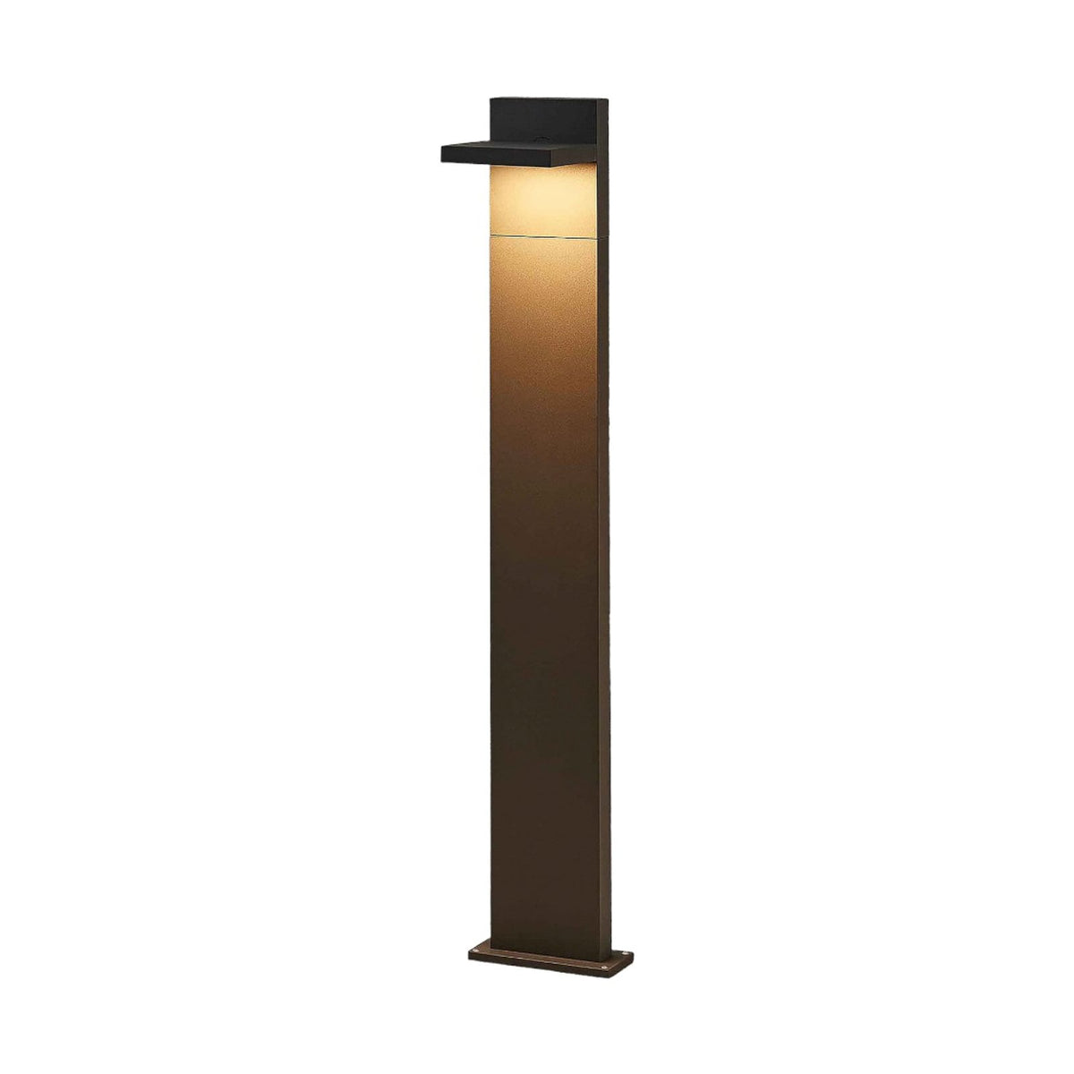 LED pullertlys Silvan grafitt aluminium montert ute