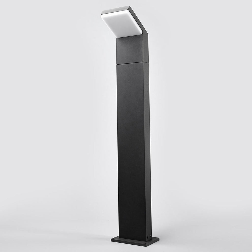 LED pullertlys Yolena antrasitt aluminium 100 cm IP65 nærbilde
