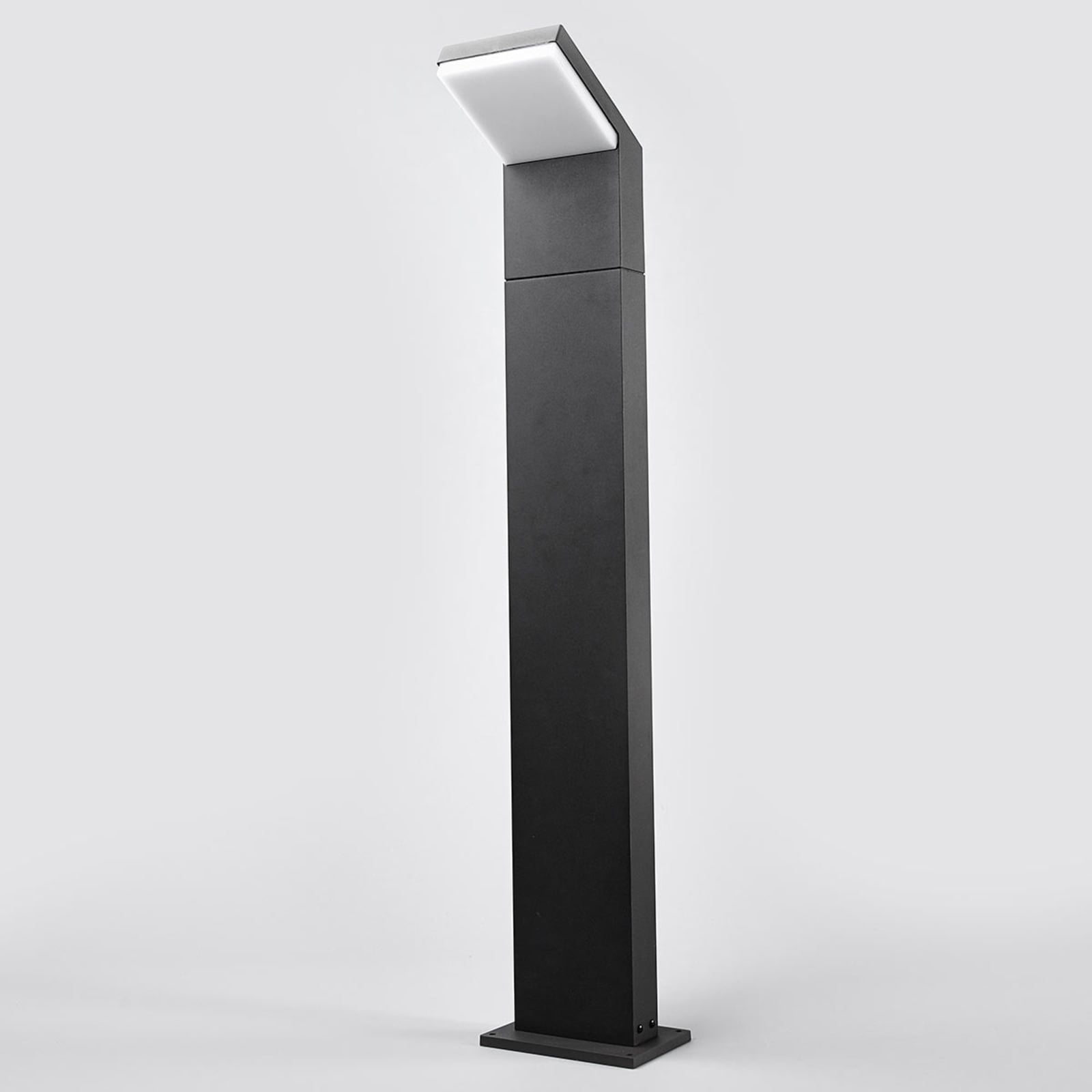 LED pullertlys Yolena antrasitt aluminium 100 cm IP65 nærbilde