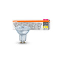 LED-reflektor GU10 2,6W 2700K 36° 230lm 5-pakning - OSRAM forfra