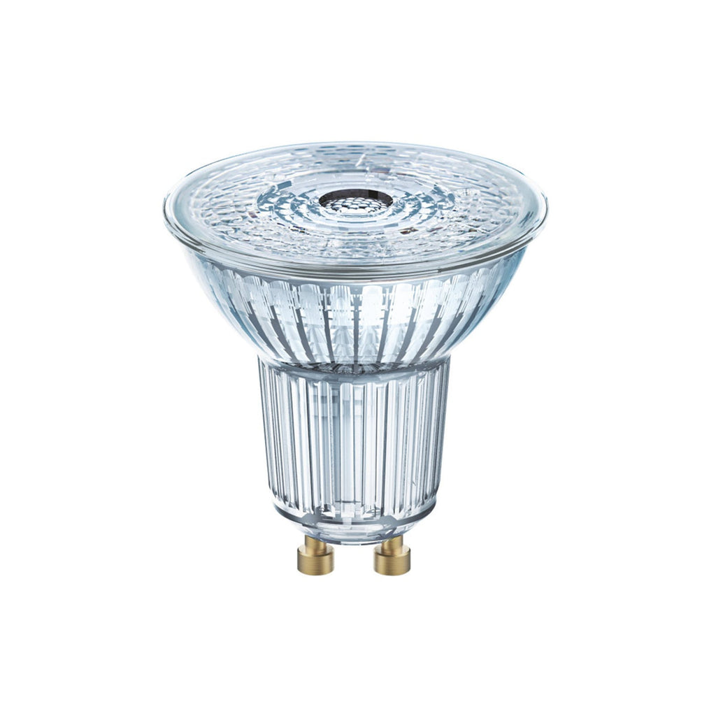 LED-reflektor GU10 2,6W 2700K 36° 230lm 5-pakning - OSRAM bakside