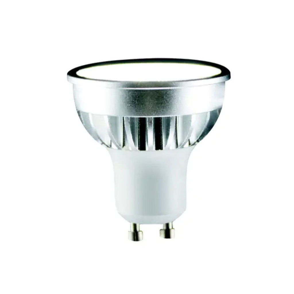 LED-reflektor GU10 5W klar 420 lm 55° varmhvit - Lindby forfra