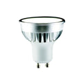 LED-reflektor GU10 5W klar 420 lm 55° varmhvit - Lindby forfra