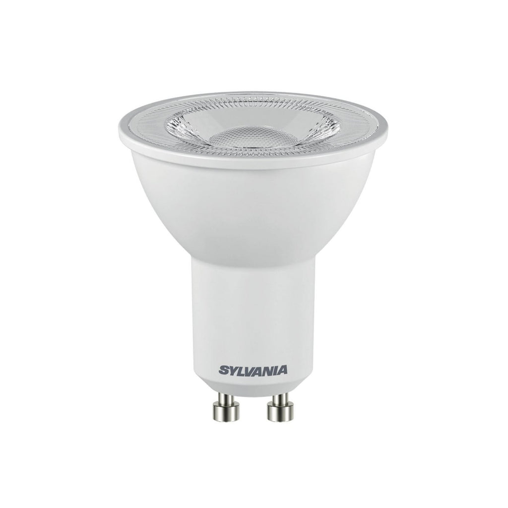 LED-reflektor GU10 7W 4000K nøytralhvit 36° 610lm Sylvania forfra