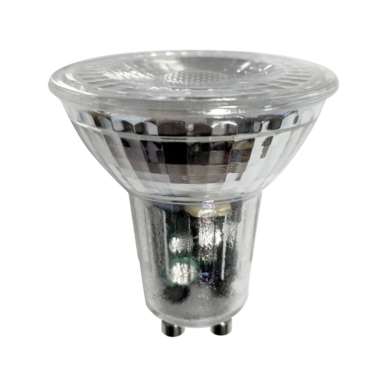 LED reflektor retro GU10 4,9W 2700K dimbar fra Müller-Licht for varmt og dimbart lys