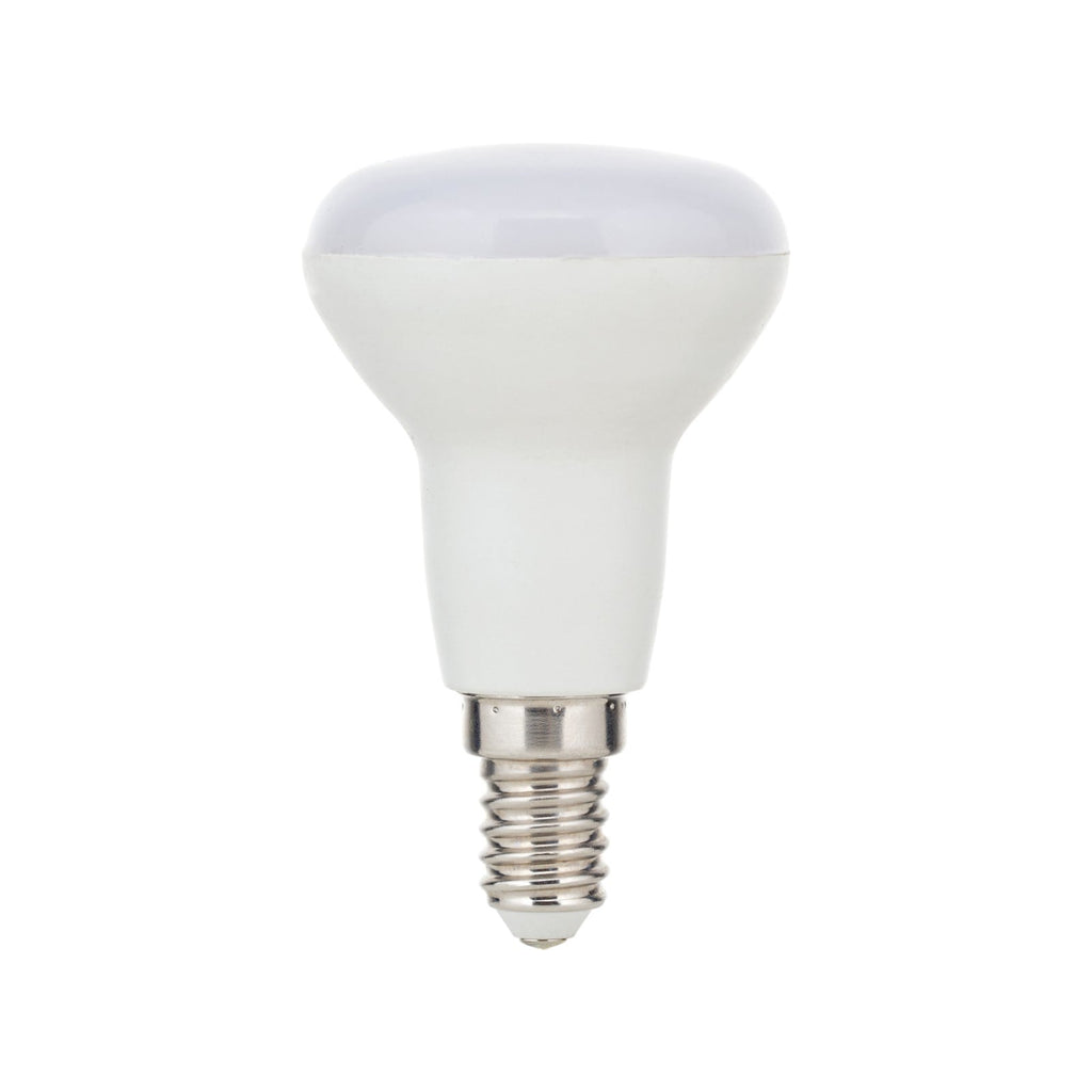 LED reflektorpære E14 R50 6W 3000K 540lm dimbar matt fra ORION forfra