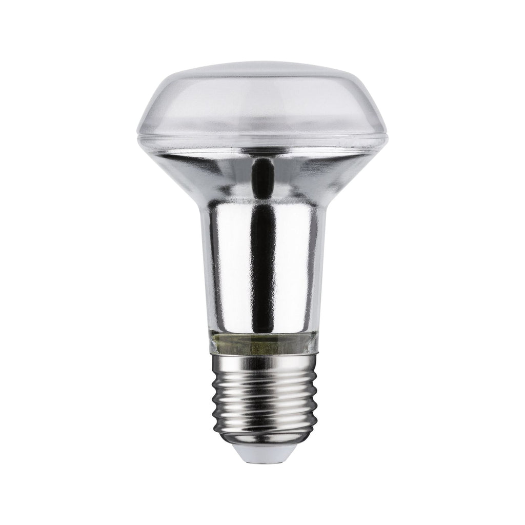 LED reflektorpære E27 5W 470lm 4000K 36° sølv - Paulmann forfra