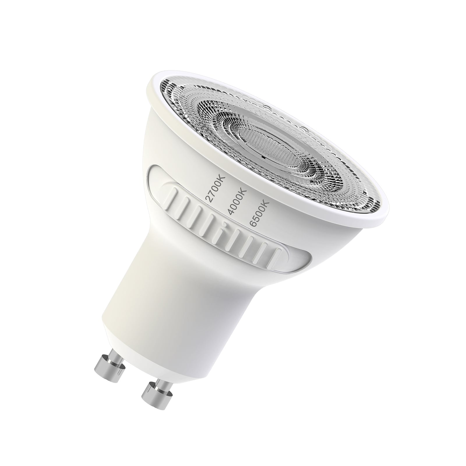 LED-reflektorpære GU10 4,2W CCT 400lm 36° klar OSRAM forfra