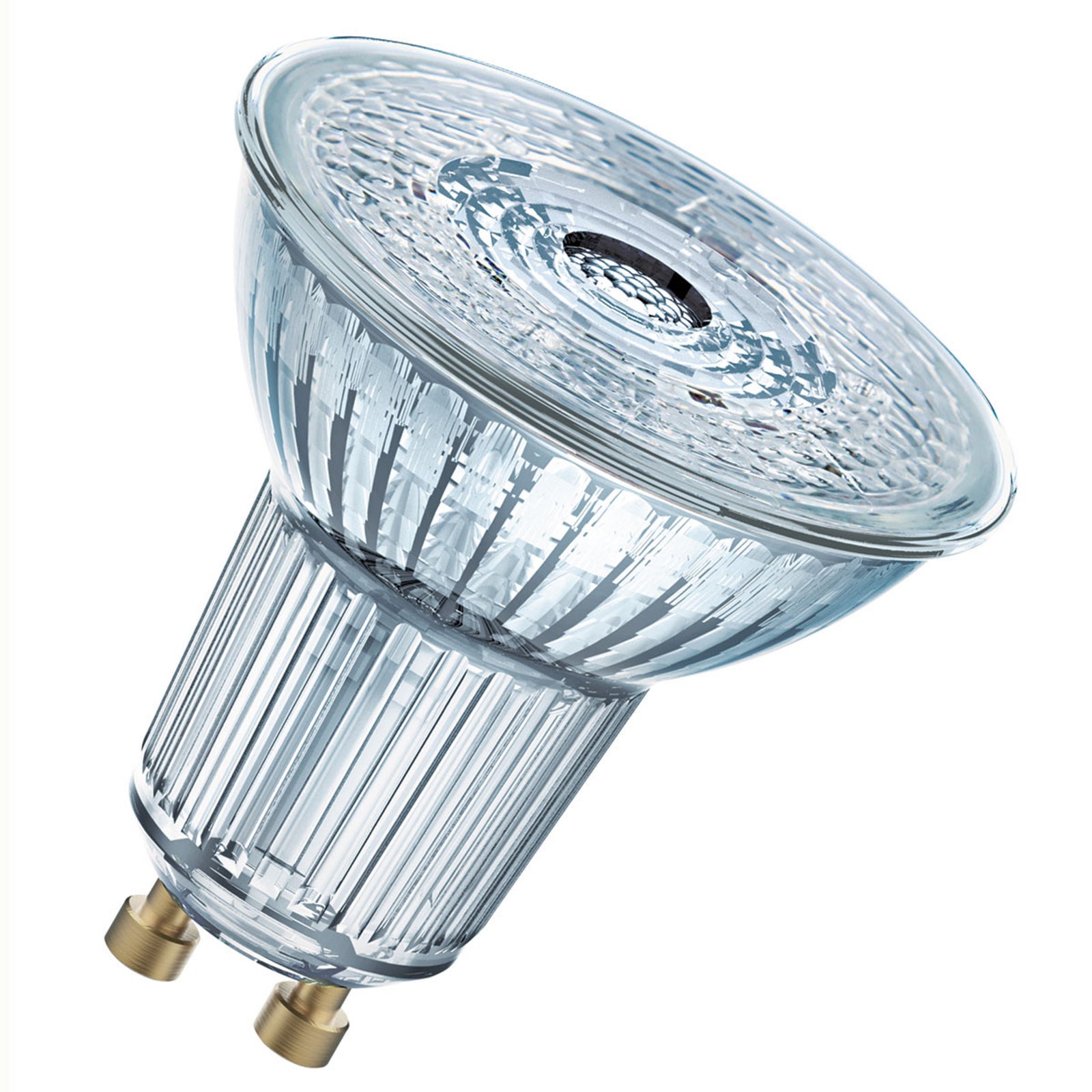Detaljbilde av LED-reflektorpære GU10 4,3W 4000K nøytralhvit 3-pakning OSRAM