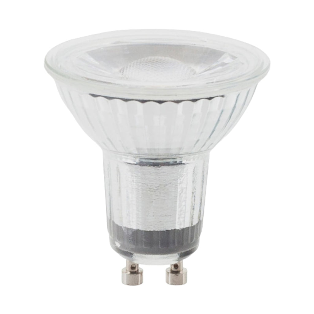 LED reflektorpære GU10 5W 3000K dimbar varmhvit - Lindby forfra