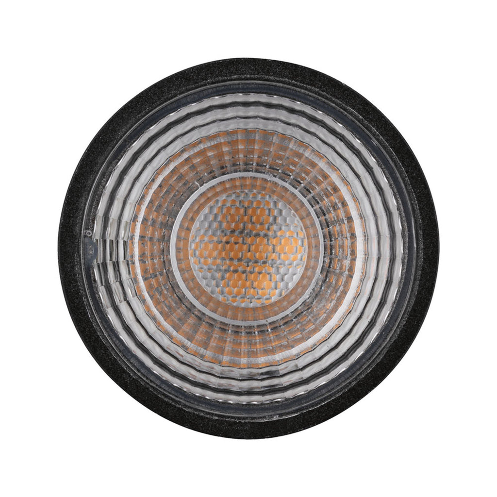 LED-reflektorpære GU10 7W 2700K dimbar svart Paulmann bakside