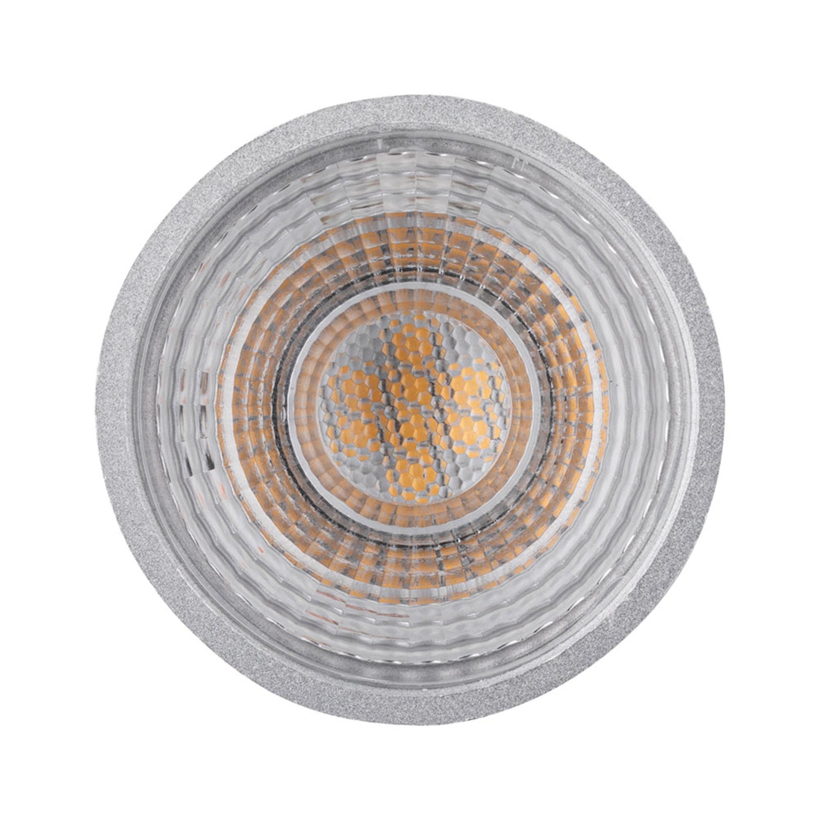 LED reflektorpære GU10 7W 460lm 2700K dimbar krom bakside