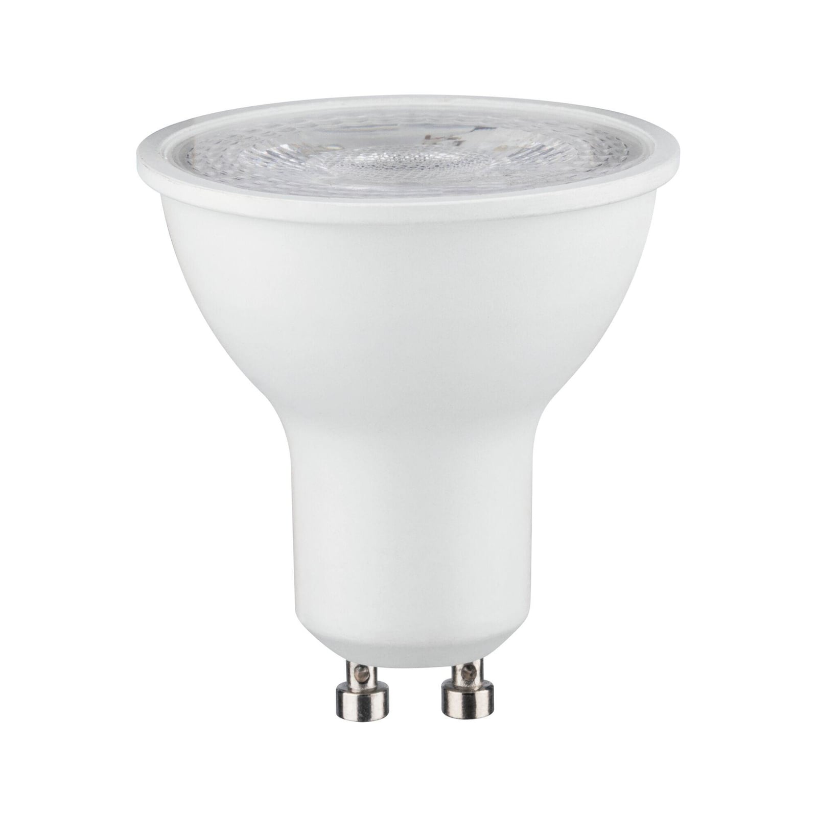 LED reflektorpære GU10 8W 750lm 2700K dimbar hvit - Paulmann forfra