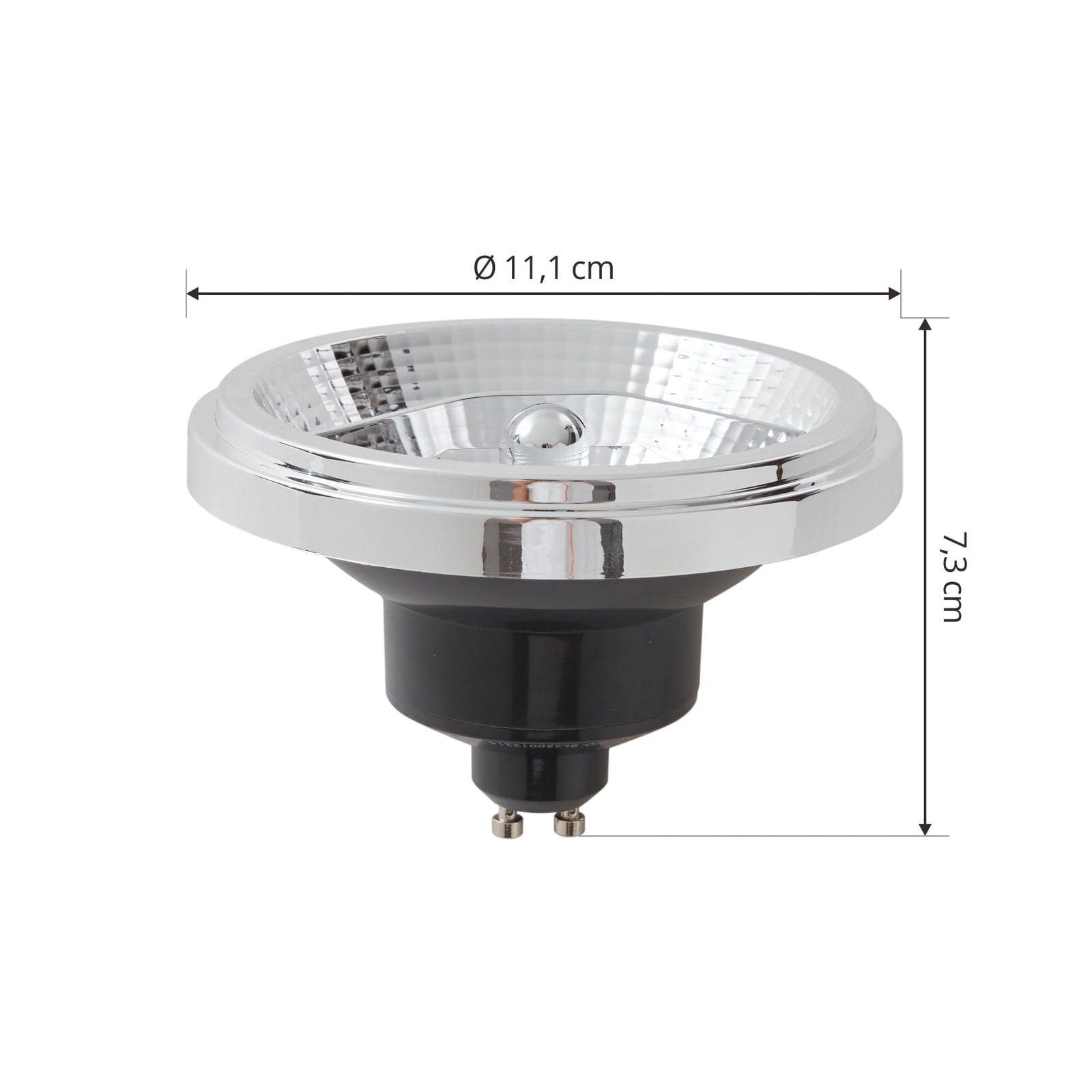LED reflektorpære GU10 ES111 11W dim-to-warm 3000K - Arcchio detalj