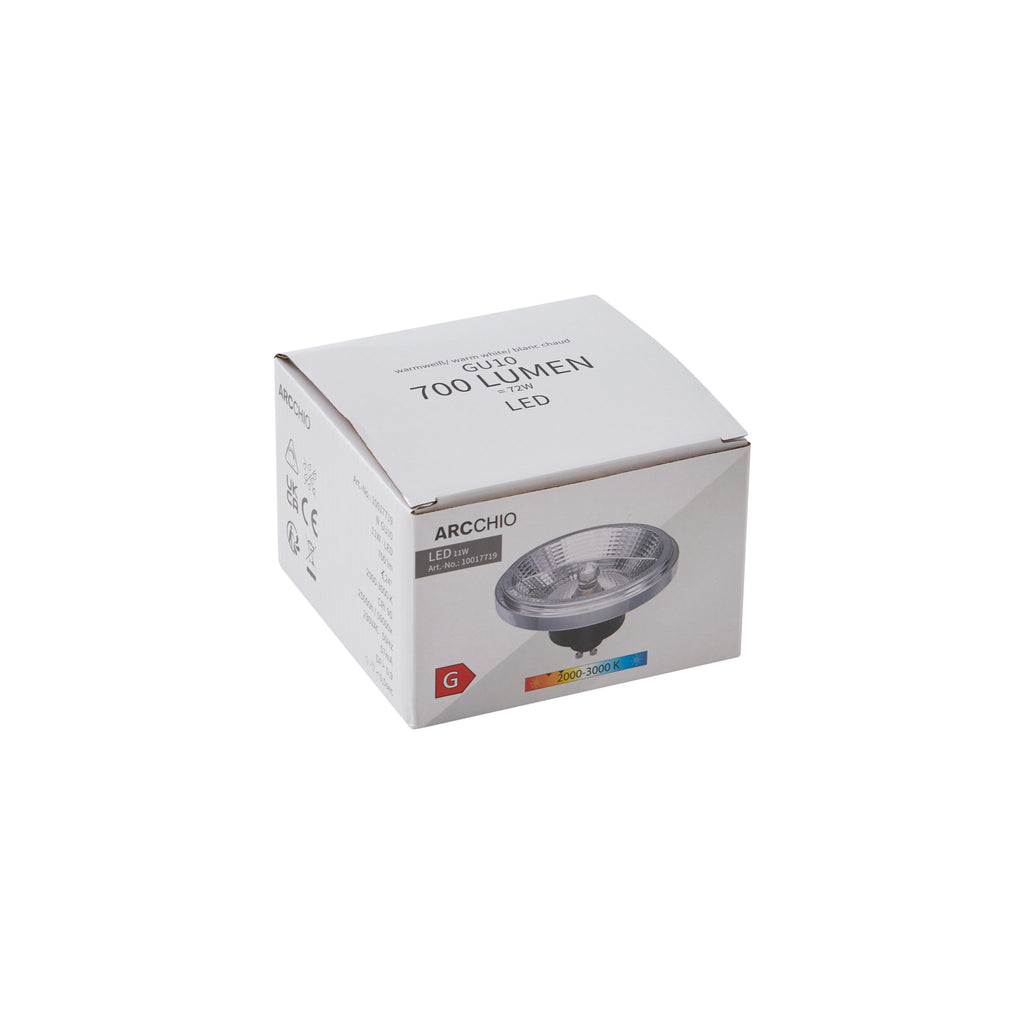 LED reflektorpære GU10 ES111 11W dim-to-warm 3000K - Arcchio lyserom