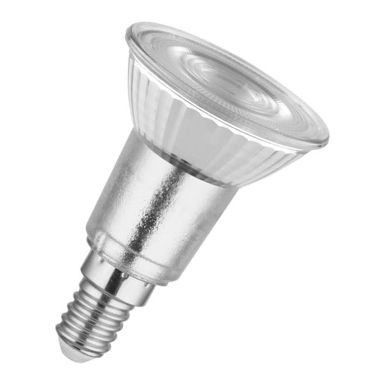 LED reflektorpære PAR16 E14 4,5W 2700K varmhvit 36° - OSRAM forfra
