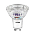 LED reflektorpære PAR16 GU10 1,4W 2700K 36° klar OSRAM forfra