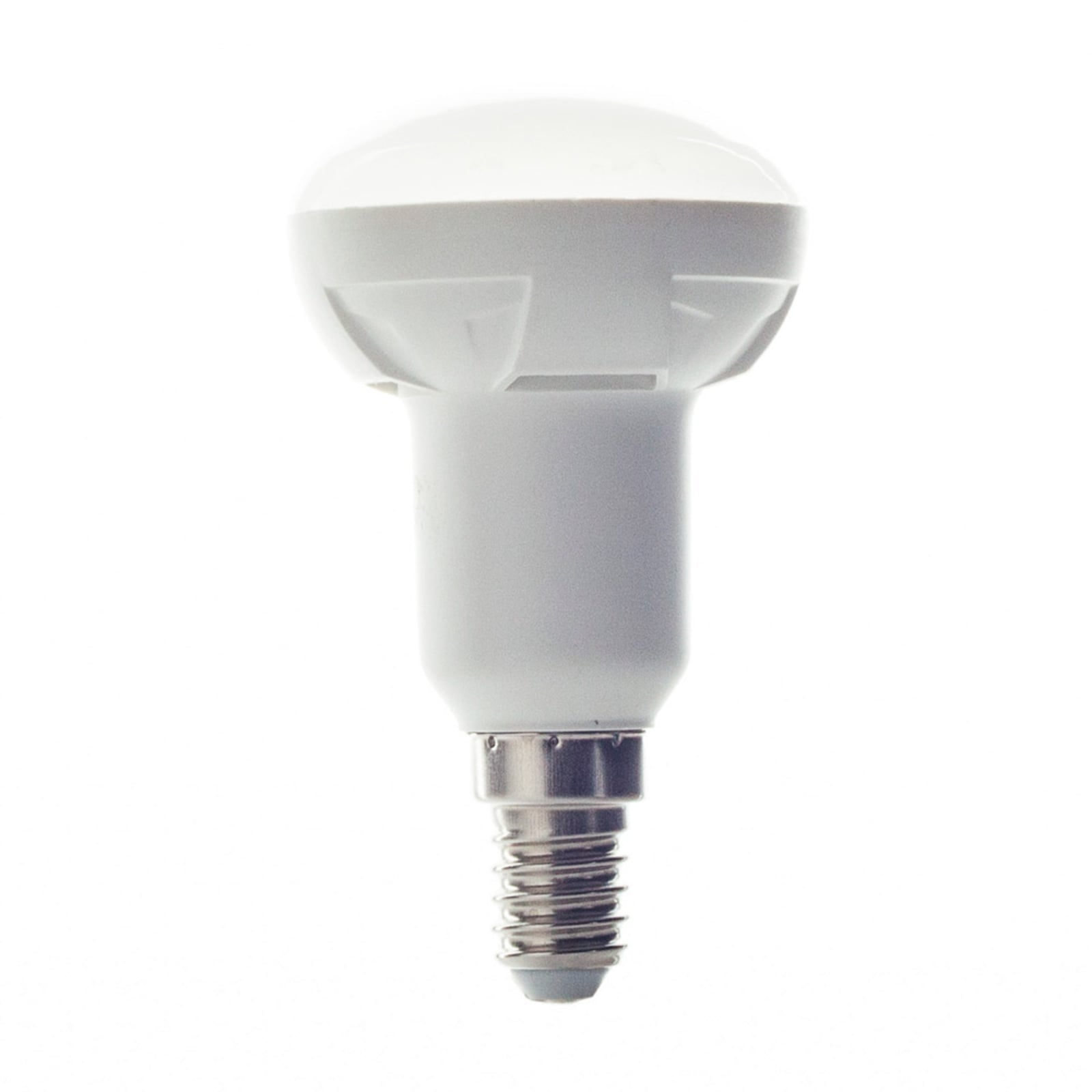 LED reflektorpære R50 E14 4,9W 3000K varmhvit bakside