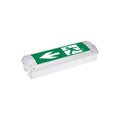 LED rømningsveilampe Hamm inn-/påbygg IP65 6500K forfra