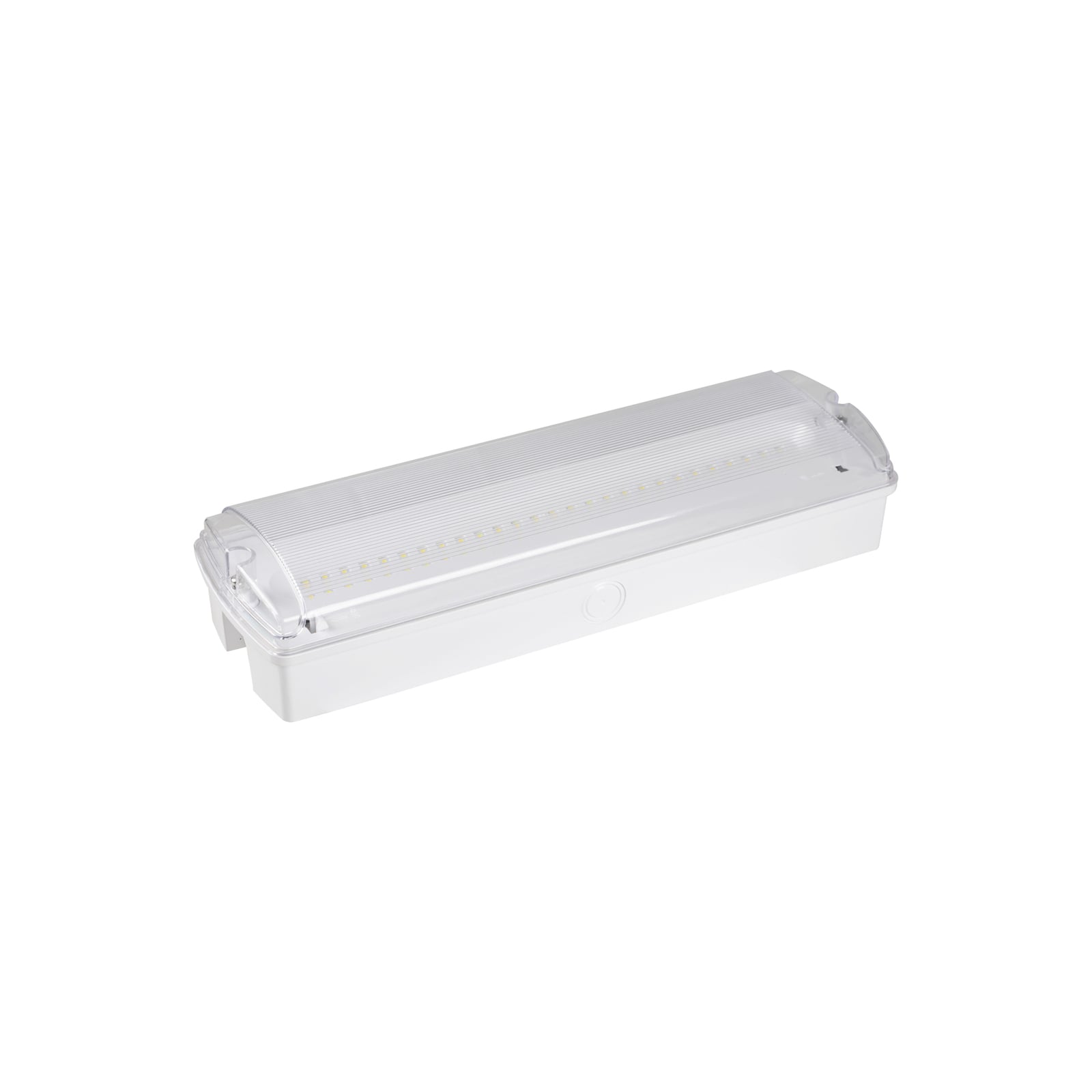 LED rømningsveilampe Hamm inn-/påbygg IP65 6500K bakside