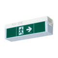 LED rømningsskilt C-Lux Standard sentralforsyning IP54 forfra