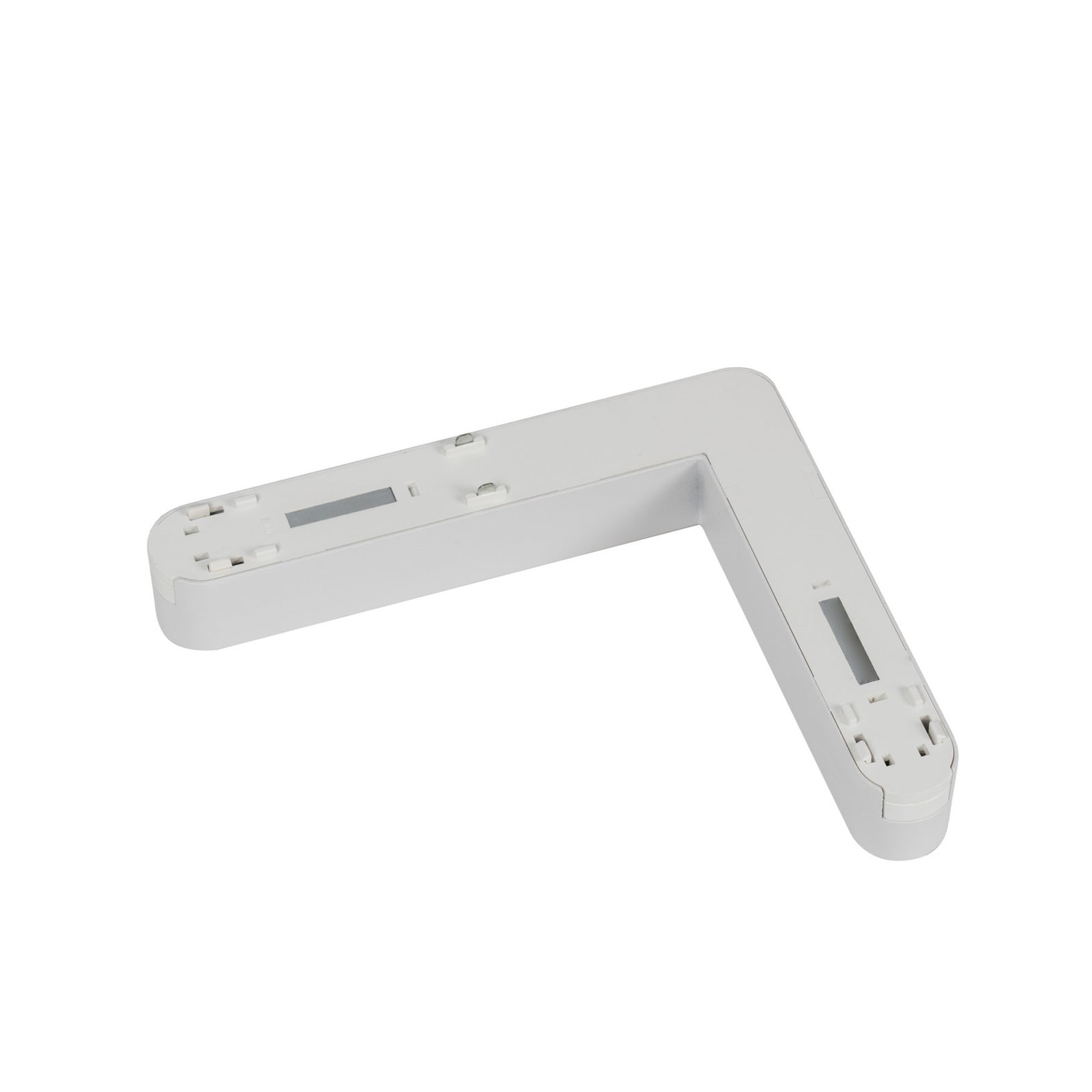 LED-skinnelampe 48V Lumaro hvit L-form 10W dimbar CCT fjernkontrollfunksjon