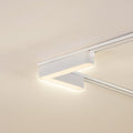 LED-skinnelampe 48V Lumaro hvit L-form 10W dimbar CCT forfra