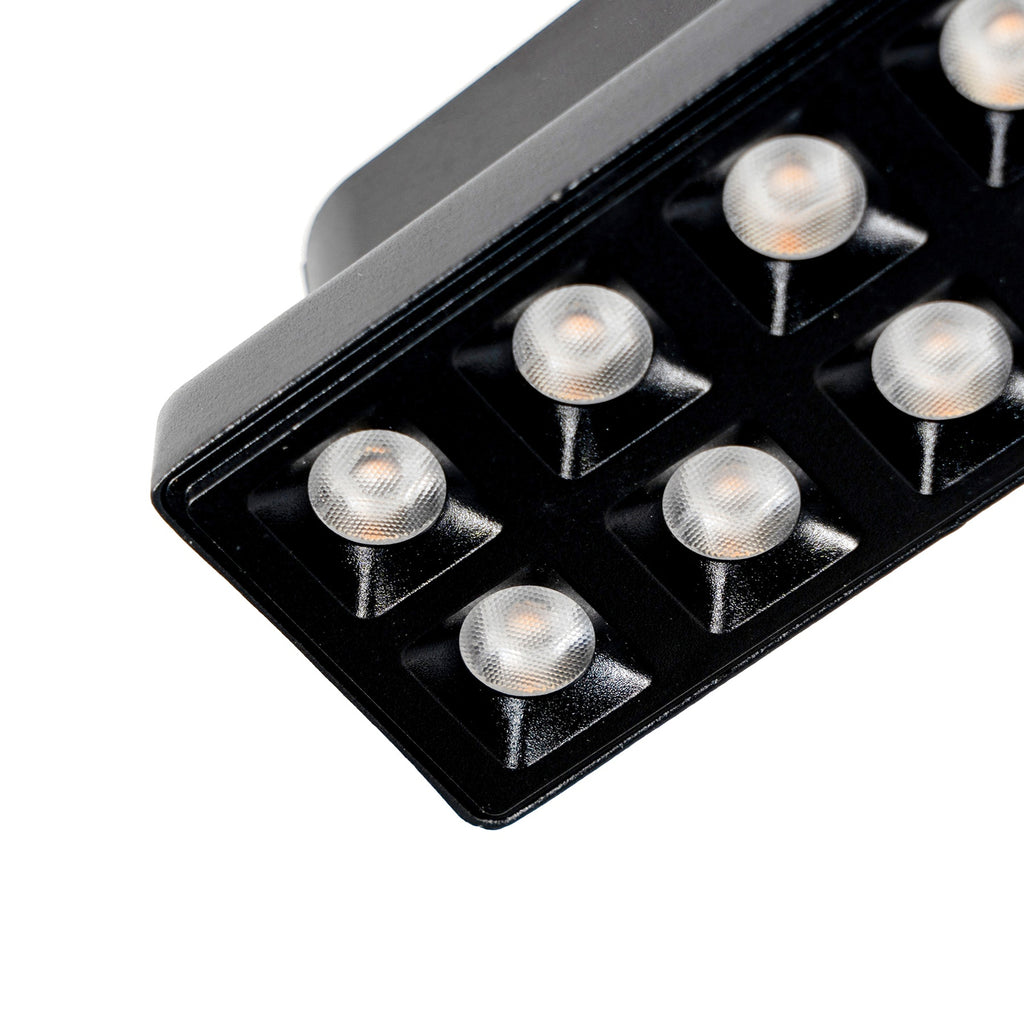 LED-skinnelampe 48V Lumaro svart 10W dimbar CCT oversikt