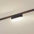 LED-skinnelampe 48V Lumaro svart 5W plast dimbar CCT forfra