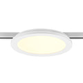LED skinnelampe Camillus DUOline dimbar hvit Ø26 cm 13W front