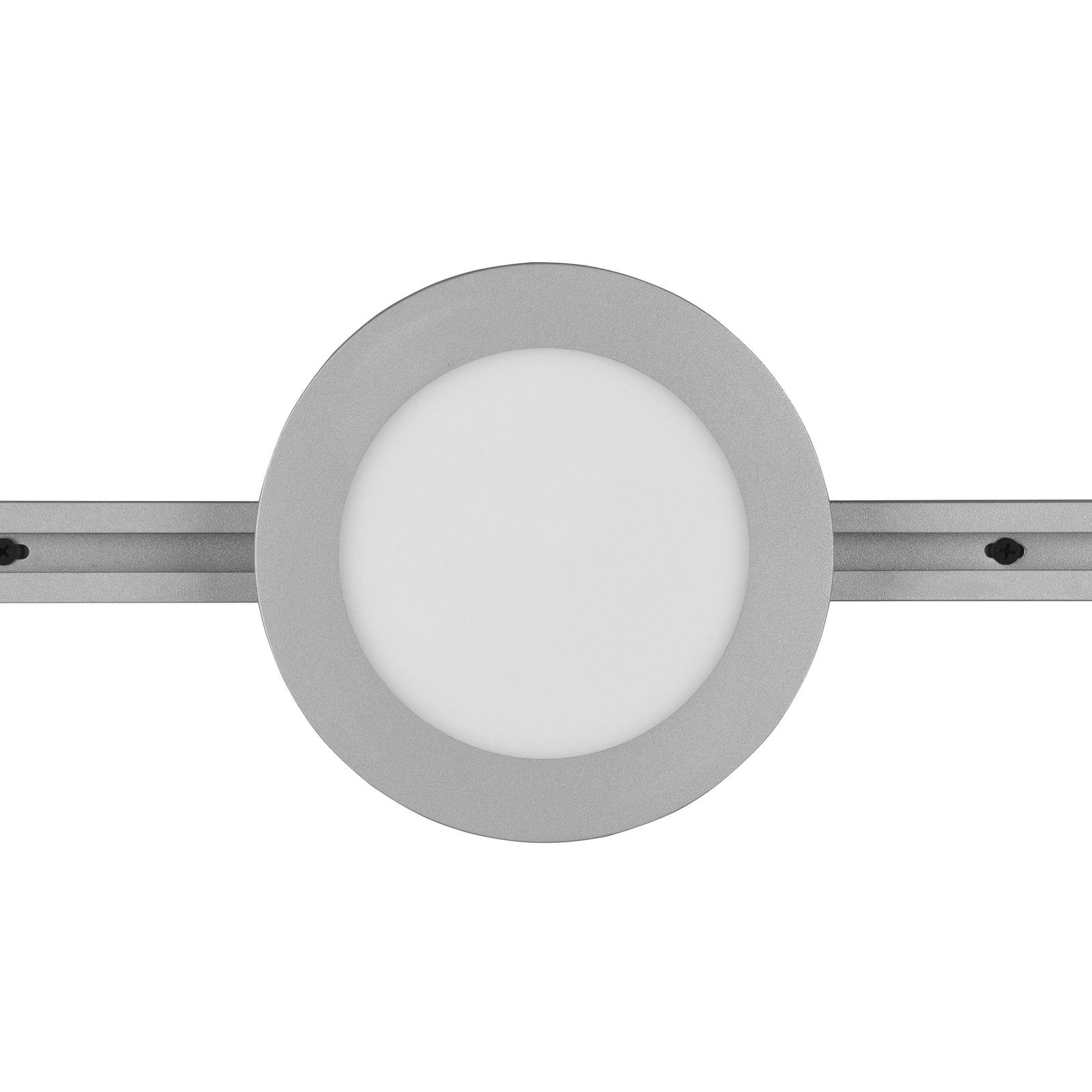 LED skinnelampe Camillus DUOline dimbar titan Ø17 cm bakside