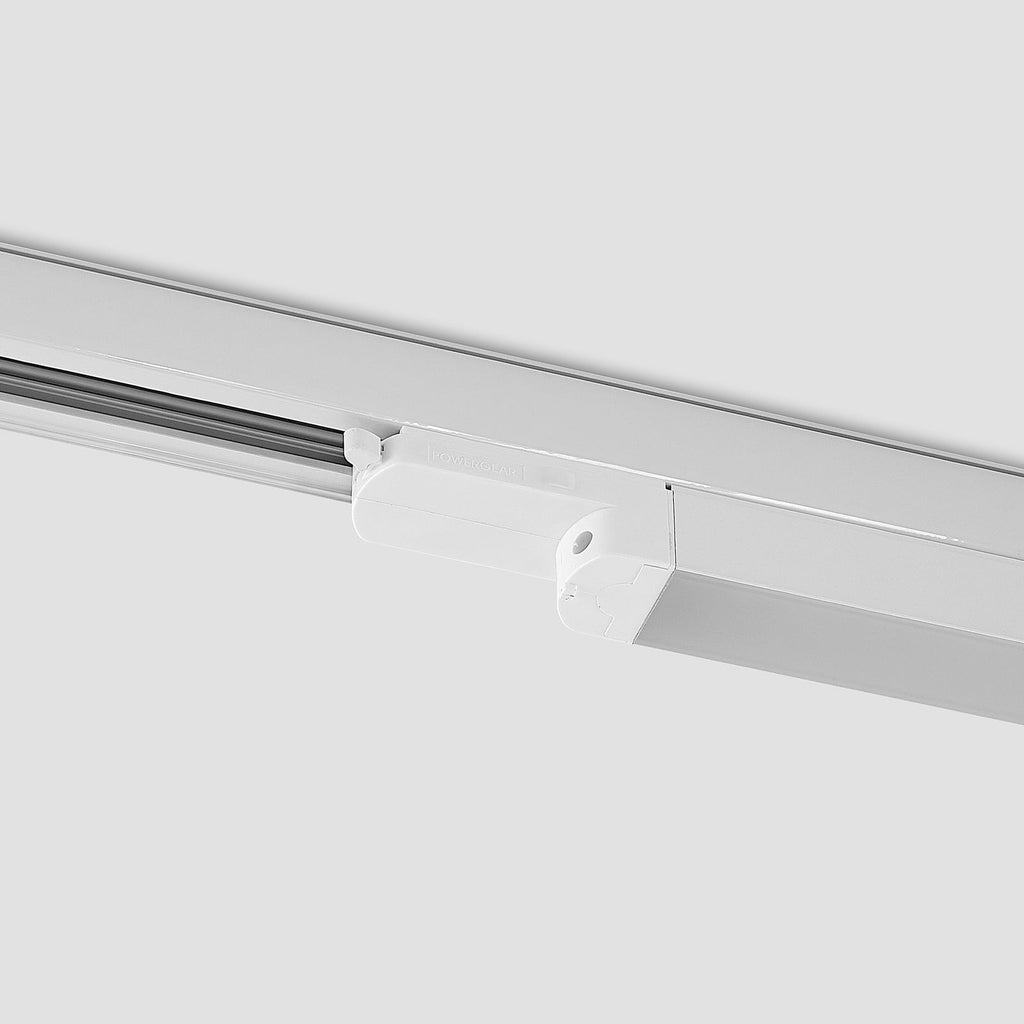 LED skinnelampe Harlow 3-fase hvit 109 cm nærbilde av armatur