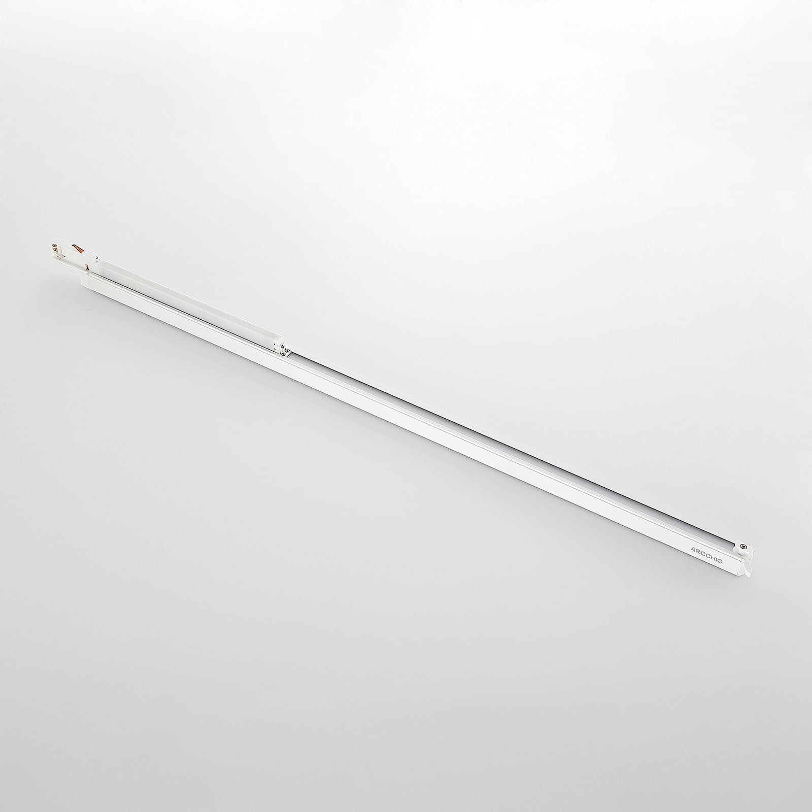 LED skinnelampe Harlow 3-fase hvit 109 cm sideprofil