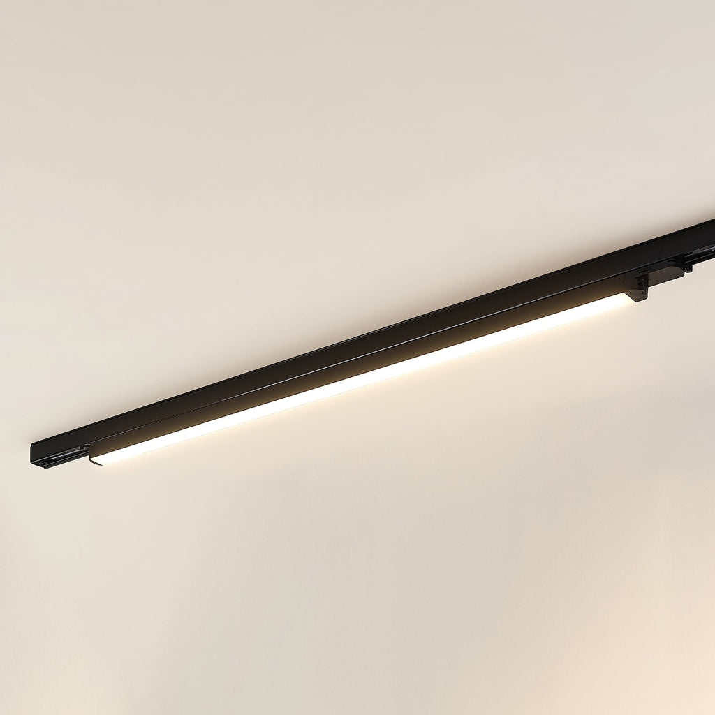 LED skinnelampe Harlow 3-fase svart 109 cm bakside