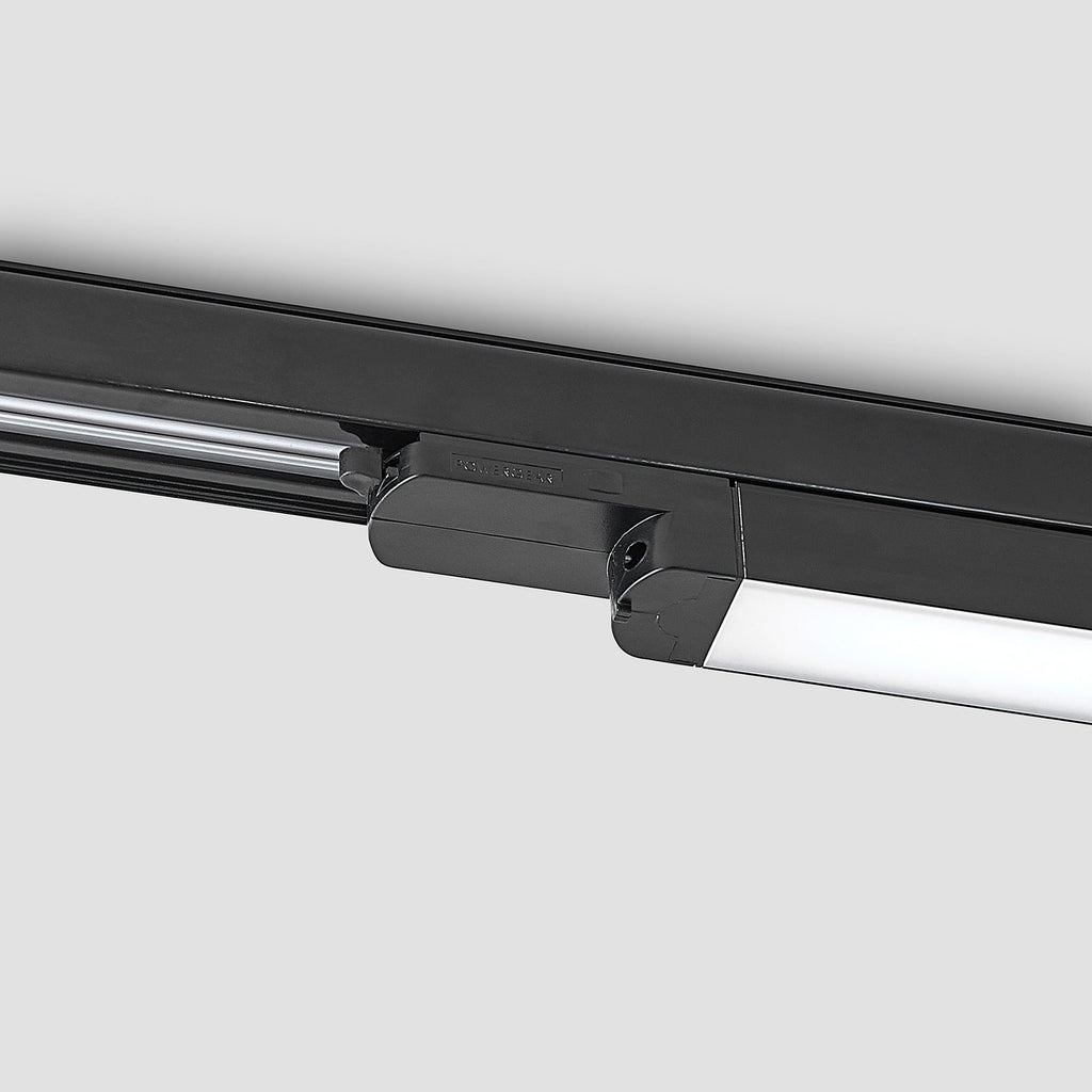 LED skinnelampe Harlow 3-fase svart 109 cm nærbilde