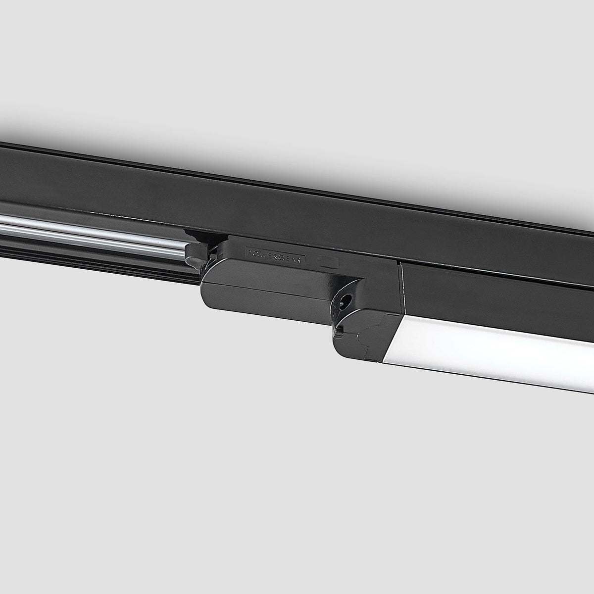LED skinnelampe Harlow 3-fase svart 109 cm nærbilde