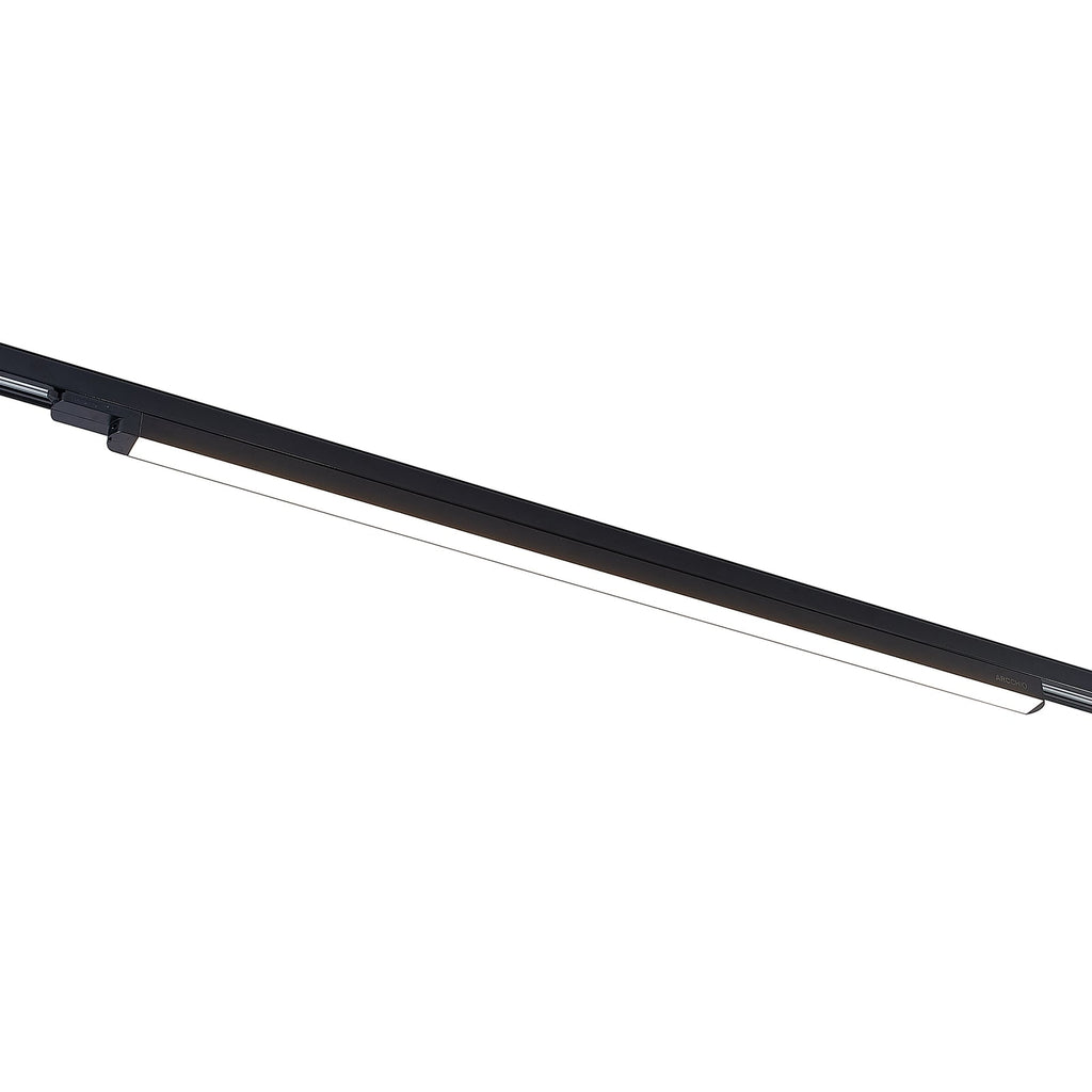 LED skinnelampe Harlow 3-fase svart 109 cm side