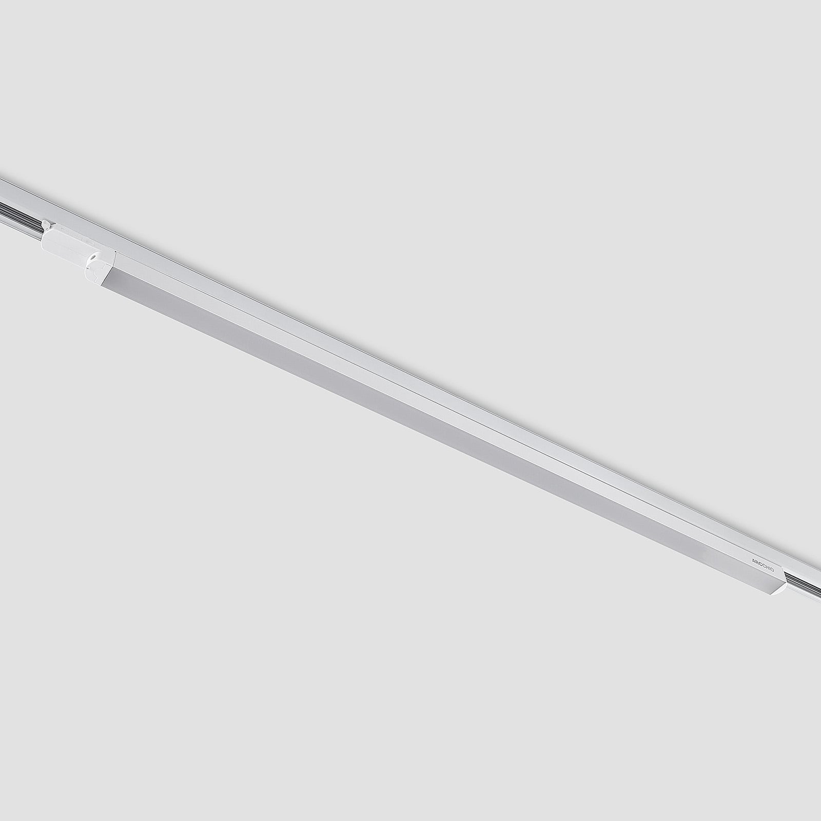 LED-skinnelampe Harlow hvit 109 cm sideprofil