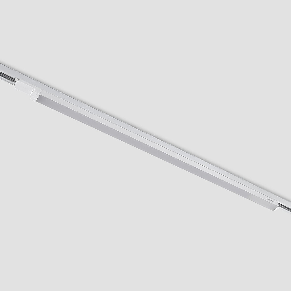 LED-skinnelampe Harlow hvit 109 cm sideprofil