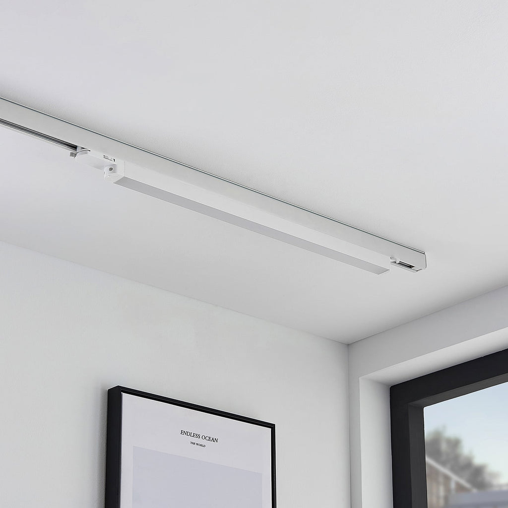 LED-skinnelampe Harlow hvit 3-fase 69 cm bakside