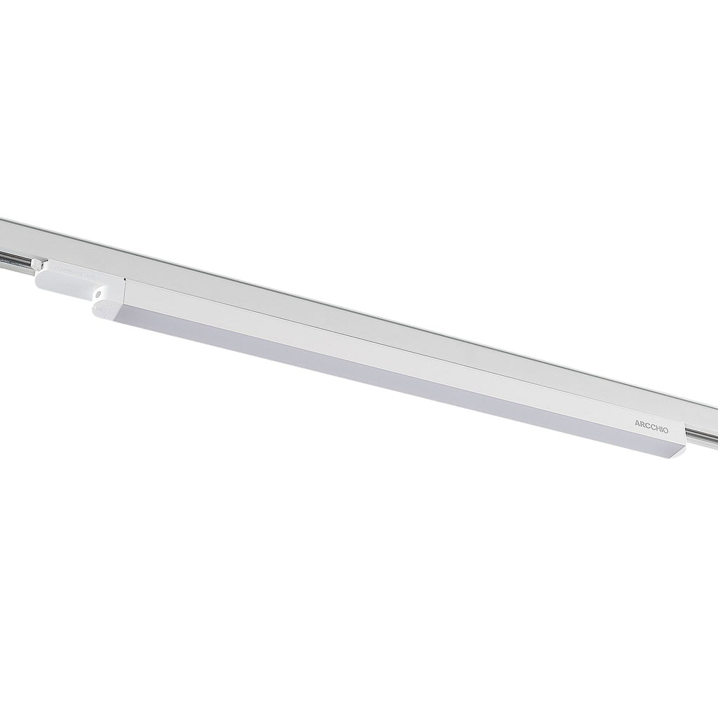 LED-skinnelampe Harlow hvit 3-fase 69 cm detalj av diffusor