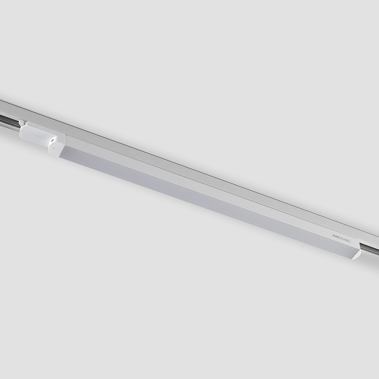LED-skinnelampe Harlow hvit 3-fase 69 cm sideprofil